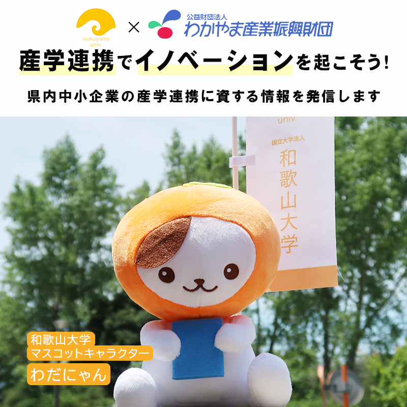 和歌山大学マスコットキャラクターわだにゃん